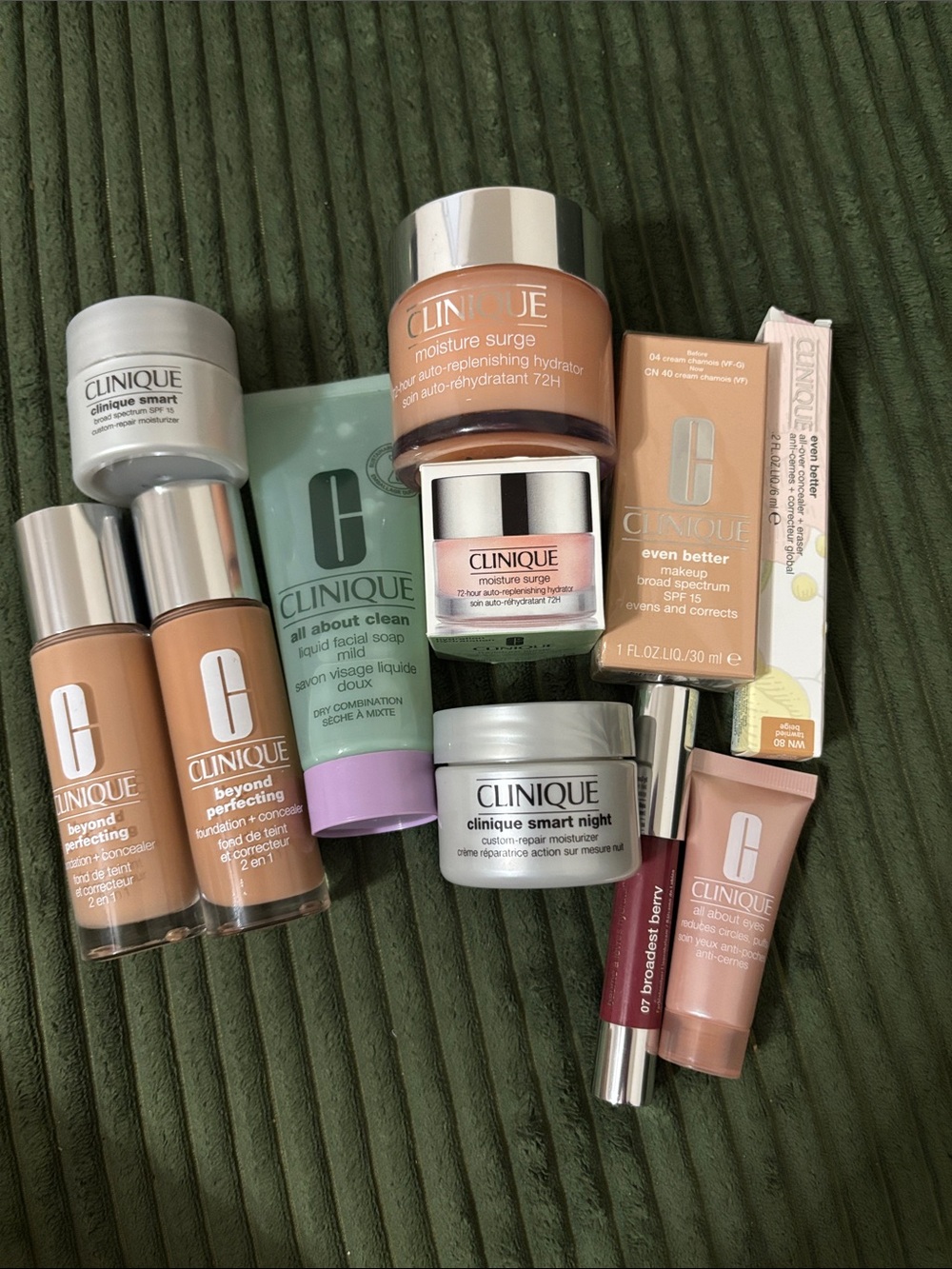 Clinique makeup and skin care bundle